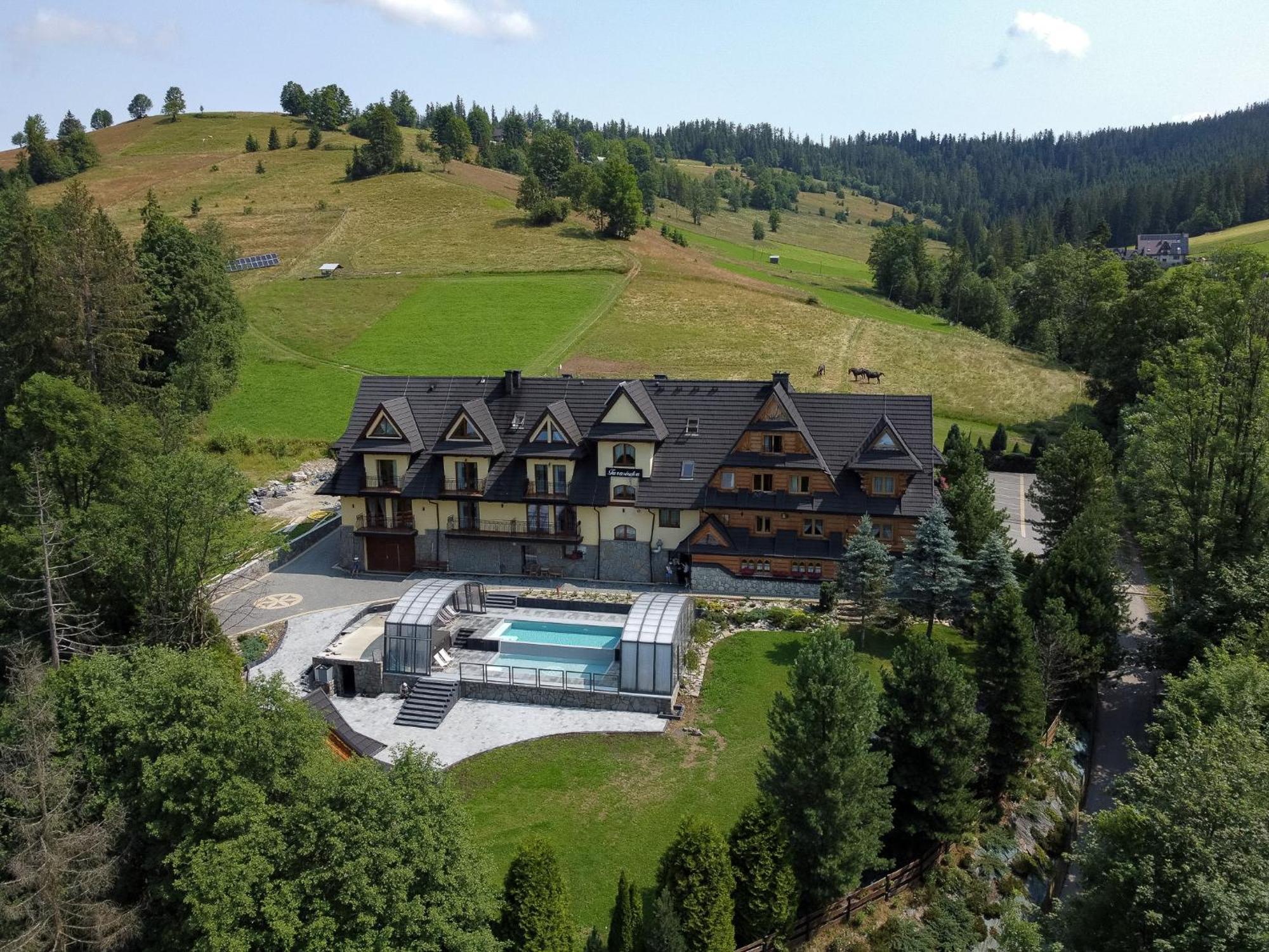 Hotel Tarasowka Ciche Małe Esterno foto